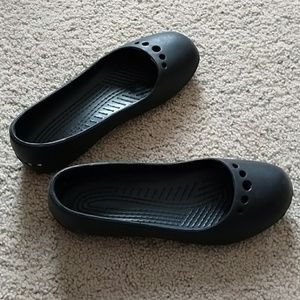 Black Mary Jane Crocs